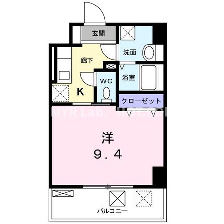 雑餉隈駅 徒歩18分 2階の物件間取画像